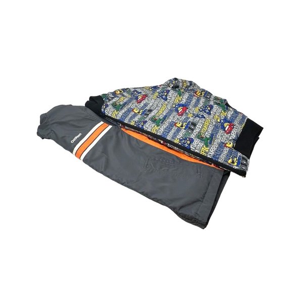 Boy's Windbreaker and Reversible Puffer Jacket - Size‎ 7 - Picture 1 of 12